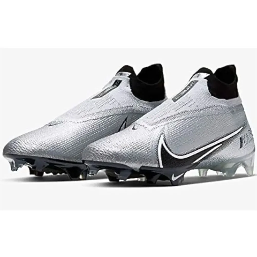 Nike Vapor Edge Elite 360 Flyknit Football Cleats Gray Size 13 Outdoor Athletic